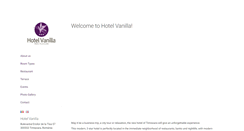 Desktop Screenshot of hotel-vanilla.ro