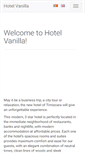 Mobile Screenshot of hotel-vanilla.ro